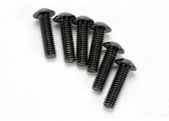 Traxxas 3938 Button Head Machine Screw 4x14mm Revo (6)