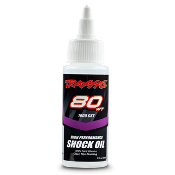 Traxxas 5037 Premium Shock Oil 80 WT / 1,000 CST / 60cc 100% Pure Silicone