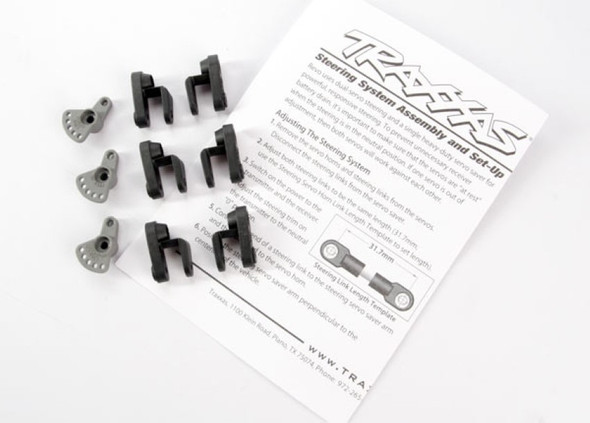 Traxxas 5345X Steering/Throttle Servo Horns Non-TRA Servos Revo