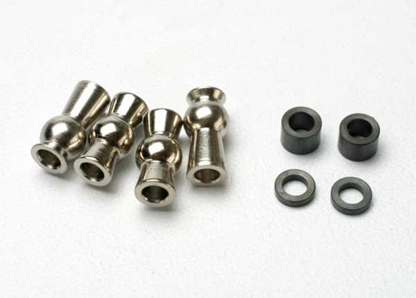 Traxxas 5355 Hollow Balls Tall Centered & Offset/Shims Revo