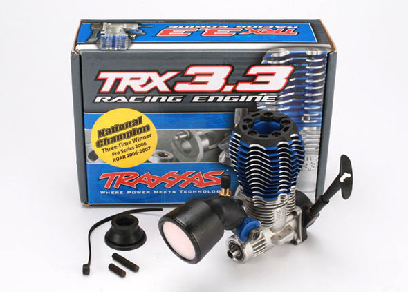Traxxas 5409 TRX 3.3 Multi-Shaft Racing Engine w/ Pull Start