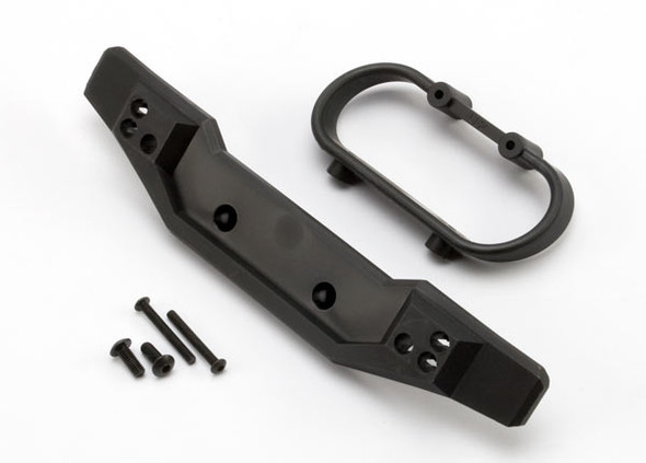 Traxxas 5636 Bumper/Mount Rear 4x10mm BCS (2) 3x25mm BCS (2)