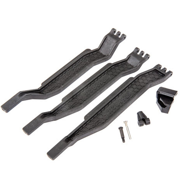 Traxxas 6726X Battery Hold-Downs (3) / Battery Clip / Hold-Down Post : Rustler 4x4