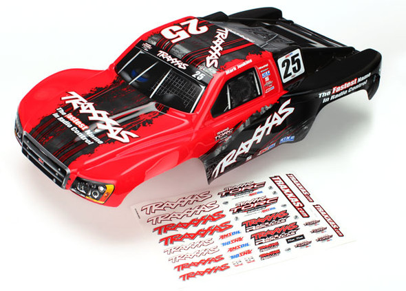 Traxxas 6825X Slash 4x4 1/10 Painted Body Mark Jenkins #25 w/ Decals