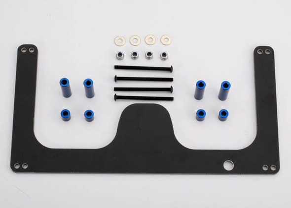 Traxxas 6840 Fiberglass Go-Pro Camera Mount Blue