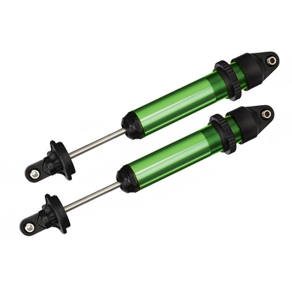 Traxxas 7761G Aluminum GTX Shocks Green-Anodized Fully Assembled (2) : X-Maxx