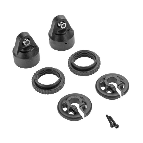 Traxxas 7764 Shock Caps GTX Shocks / Spring Perch / Adjusters (2) X-Maxx