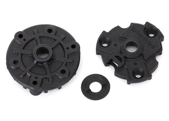 Traxxas 7793X Cush Drive Housing Front & Rear Halves : E-Revo / X-Maxx