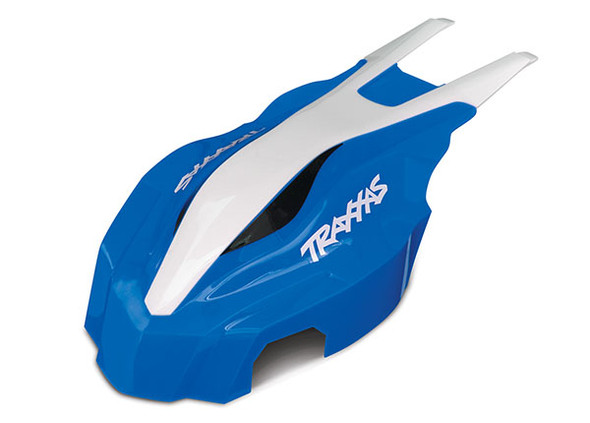 Traxxas 7912 Aton Front Canopy Blue/White