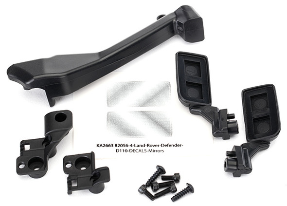 Traxxas Mirrors Side Left & Right Snorkel Mounting Hardware : TRX-4