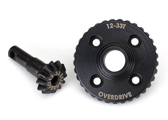 Traxxas 8287 12-33T Ring Gear Differential/ pinion overdrive machined : TRX-4