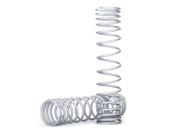 Traxxas 8444X Spring Shock Front Silver GTR (2) : Unlimited Desert Racer UDR