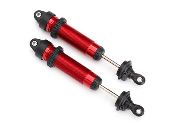 Traxxas 8460R Aluminun Threaded GTR Rear Shocks Red (2): Unlimited Desert Racer UDR