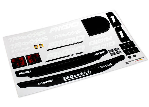 Traxxas 5615 Decal Sheet Summit Tra5615 for sale online 