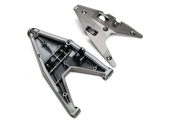 Traxxas 8533X Suspension Arm Lower Left /Arm Insert Black Chrome : Unlimited Desert Racer UDR