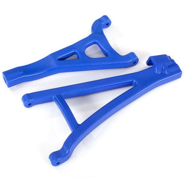 Traxxas 8632X Heavy Duty Front Suspension Arms Left Blue : E-Revo VXL Brushless