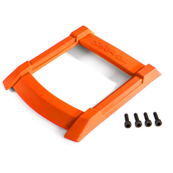 Traxxas 8917T Skid Plate Roof Body Orange / 3X12mm CS (4) : Maxx