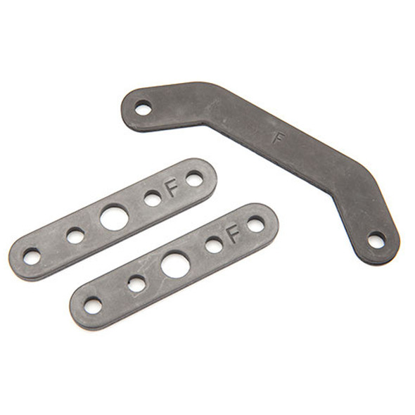 Traxxas 8926 Bulkhead Tie Bar / Front Upper (1) / Lower (2) Steel : Maxx