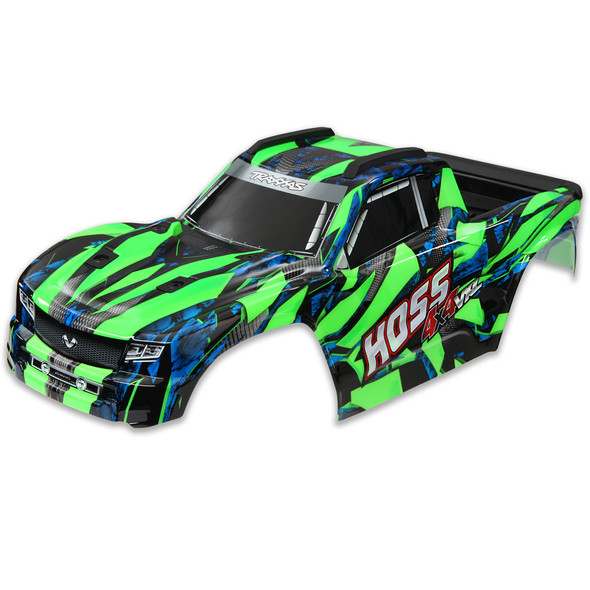 Traxxas 9011G Body Green Window / Grille / Lights Decal Sheet : Hoss 4x4 VXL
