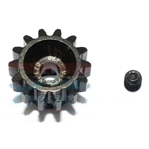 GPM Racing Steel 14T Pinion Gear (2Pcs) Set Black : TRX-4 / TRX-6