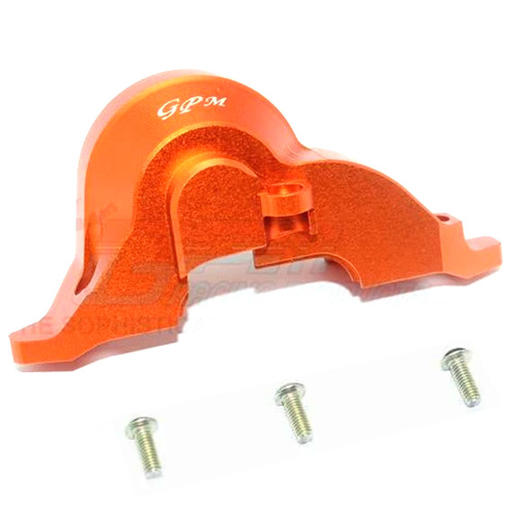 GPM Alum Transmission Upper Spur Gear Case Cover (4Pcs) Orange : TRX-4 / TRX-6 GPM Alum Transmission Upper Spur Gear Case Cover (4Pcs) Orange : TRX-4 / TRX-6