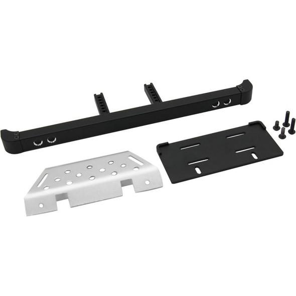 Hot Racing TRXF03CF01 Aluminum Skid Plate Front Bumper (2) : TRX-4