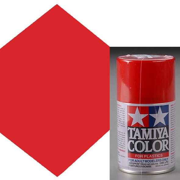 Tamiya TS-49 Bright Red Lacquer Spray Paint 3 oz