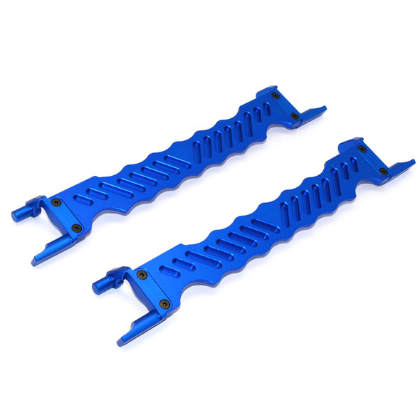 GPM Racing Aluminum Battery Holder Blue : Traxxas X-Maxx