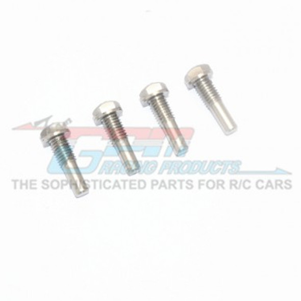 GPM Racing Stainless Steel King Pin / Front C-Hubs : Maxx Monster Truck