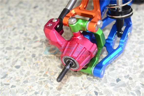 GPM Racing Aluminum Front Knuckle Arm Orange : Maxx Monster Truck