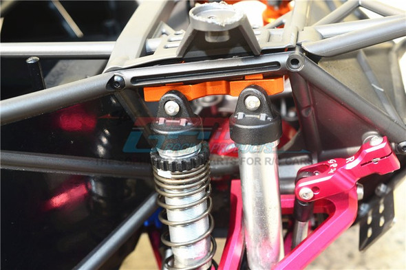 GPM Racing Aluminum Front Damper Mount Orange : Unlimited Desert Racer