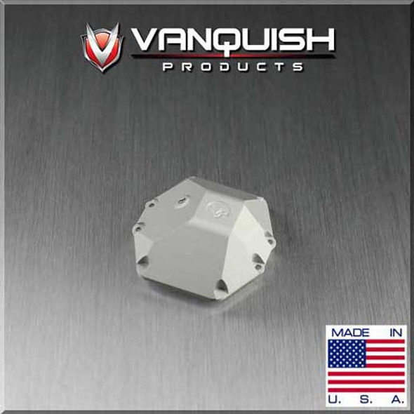 Vanquish VPS03241 AR60 Axle Differential Cover Silver Axial Wraith