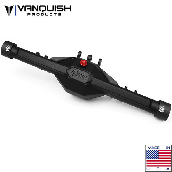 Vanquish Products Currie F9 SCX10-II Rear Axle Black Anodized