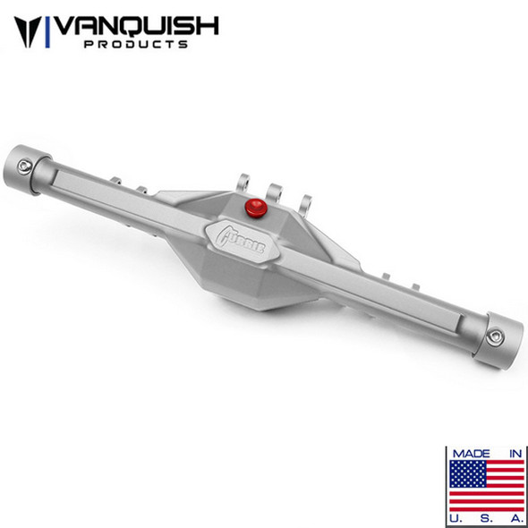 Vanquish Products Currie F9 SCX10 II Rear Axle Clear Anodized