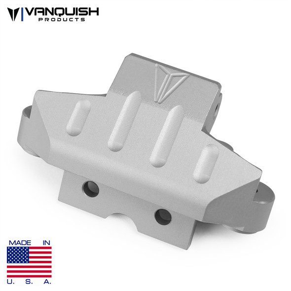 Vanquish VPS07891 Aluminum Front Skid Plate Clear for Axial Yeti