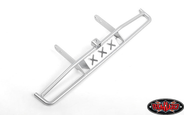 RC4WD VVV-C0945 Tri-X Steel Tube Rear Bumper Silver : Vanquish VS4-10