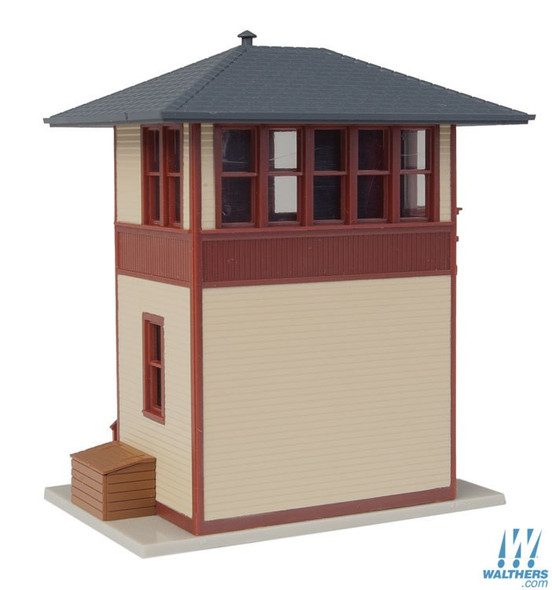 Walthers Trainline 931-810 Trackside Signal Tower Assembled Building HO Scale