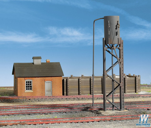 Walthers 933-3182 Sanding Towers & Drying House Kit : HO Scale