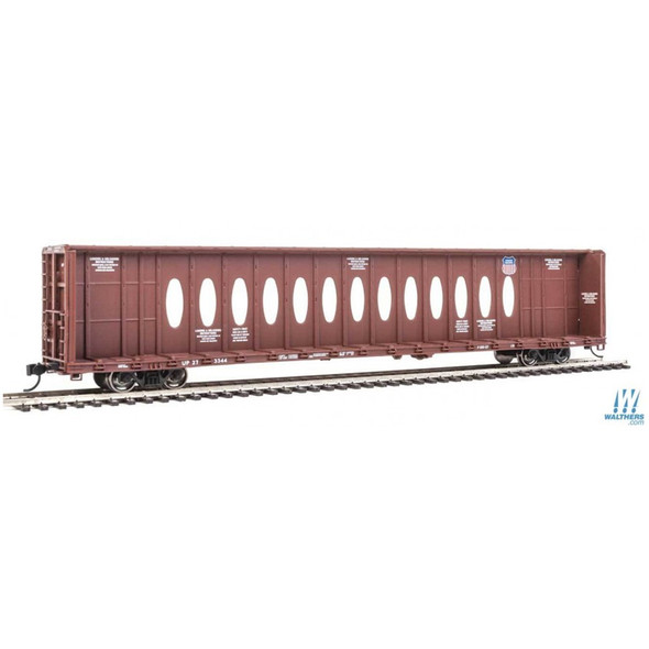 Walthers 949-3152 Wrapped Lumber Load / 72' Centerbeam Flatcar / Domtar HO Scale