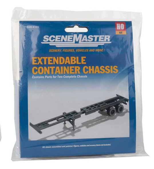 Walthers Extendible Container Chassis Kit HO Scale
