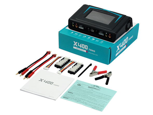 Imax RC x400 Twins LiPo / NiMh / NiCd / LiFe Dual Balance Charger