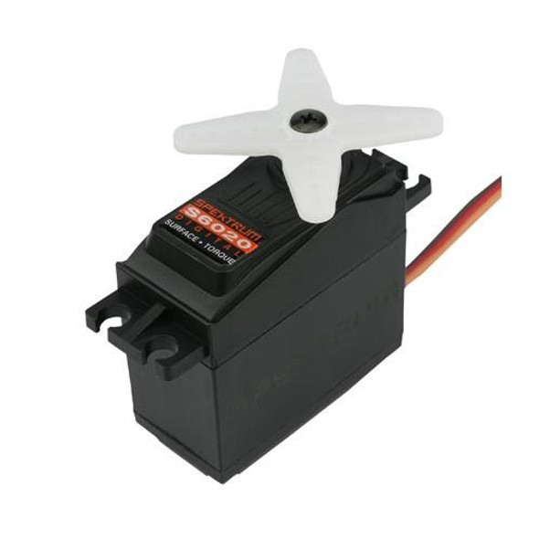Spektrum S6020 Digital Hi-Torque Surface Metal Gear Servo · 146 oz 1/10-Scale Spektrum S6020 Digital Hi-Torque Surface Metal Gear Servo · 146 oz 1/10-Scale