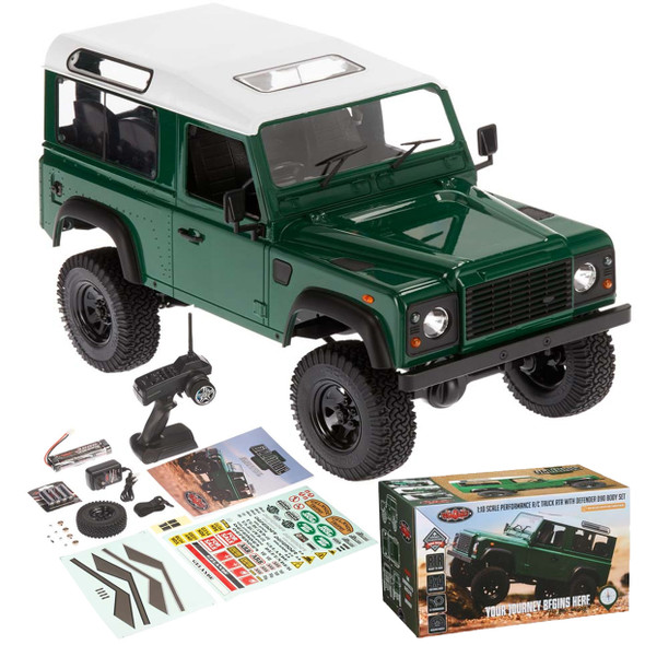 RC4WD Z-RTR0031 1/10 Gelande II Truck w/ Defender D90 Body Set RTR