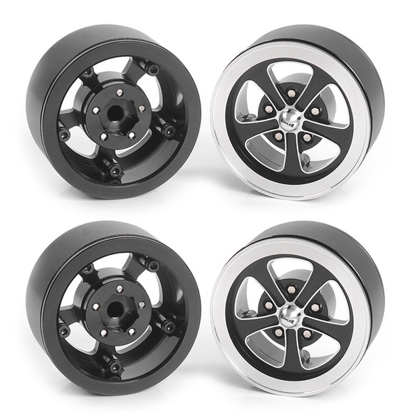 RC4WD Z-W0305 Ridler 645 Aluminum 1.9" Internal Beadlock Wheels (4)