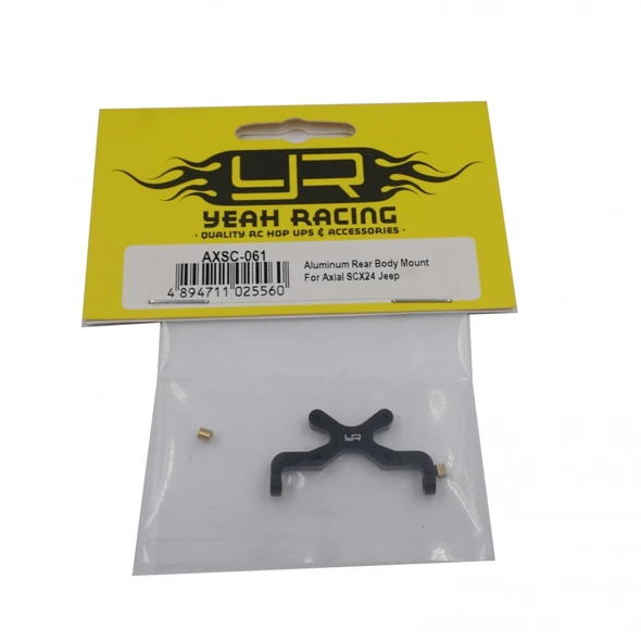 Yeah Racing AXSC-061 Aluminum Rear Body Mount : Axial SCX24 Jeep