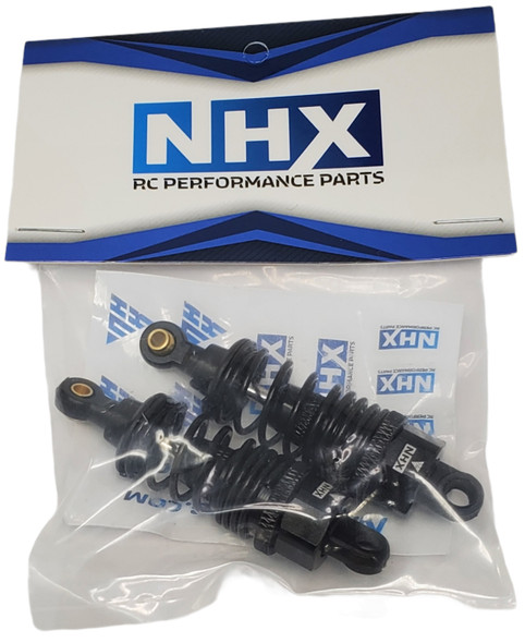 NHX Adjustable Aluminum Shocks for 1/10 RC Touring Car Black 2pc : 4-TEC / RS4
