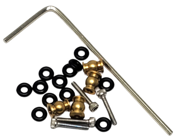 NHX Aluminum Steering Servo Linkage Set : Axial SCX24