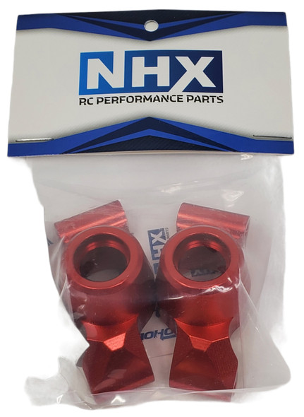 NHX RC Aluminum Rear Knuckle Hub Red for 1/10 MAXX NHX RC Aluminum Rear Knuckle Hub Red for 1/10 MAXX