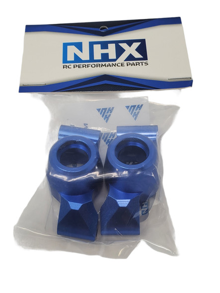 NHX Aluminum Rear Knuckle Hub Blue for Traxxas 1/10 MAXX