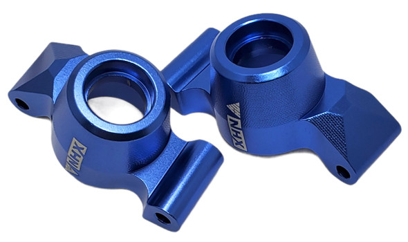NHX RC Aluminum Rear Knuckle Hub Blue for Traxxas 1/10 MAXX NHX RC Aluminum Rear Knuckle Hub Blue for Traxxas 1/10 MAXX